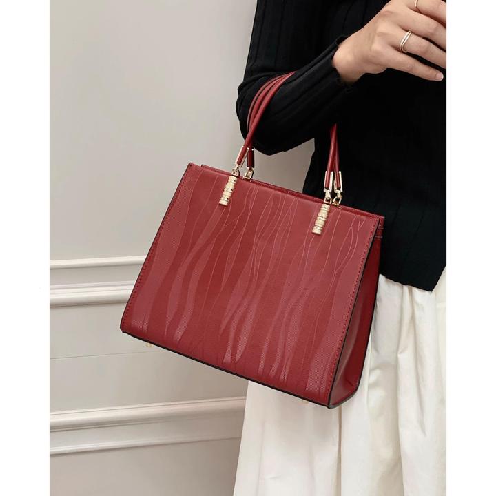 结婚包包2025新款大容量红色新娘包包中年女士妈妈包斜挎手提女包