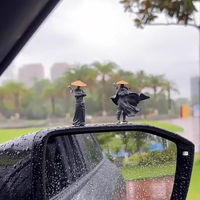 侠客行汽车摆件车内装饰品车载创意显示屏幕男生古风中控车用造型
