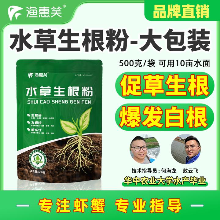 渔惠笑水草生根粉长白根大包装轮叶黑藻伊乐藻长根保草防飘草套装