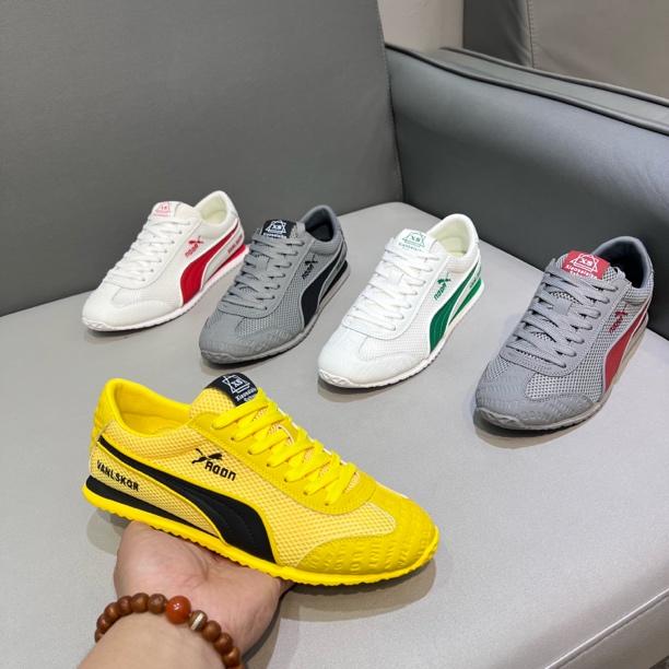 潮男小白鞋休闲时尚百搭运动鞋网布透气轻便软底防滑男鞋