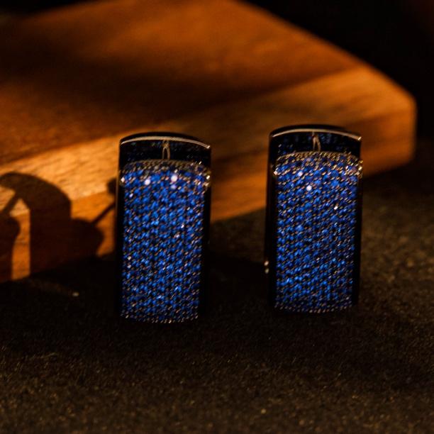 铜合金耳饰 A061 法式复古耳圈手工秋冬气百搭女神时尚简约耳环