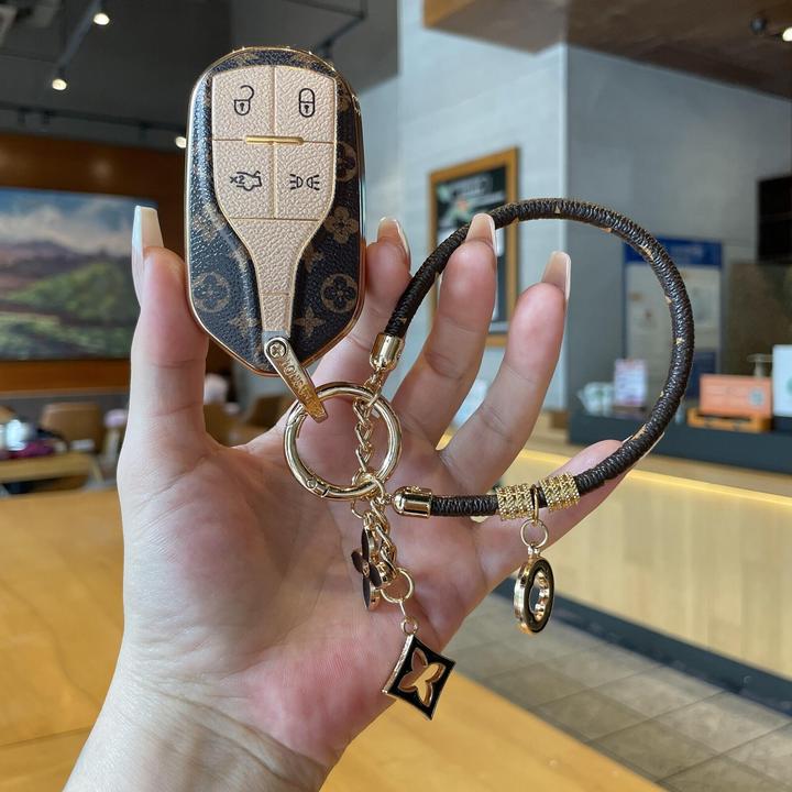 适用玛莎拉蒂钥匙套levante钥匙包莱万特改装总裁ghibli吉博力壳