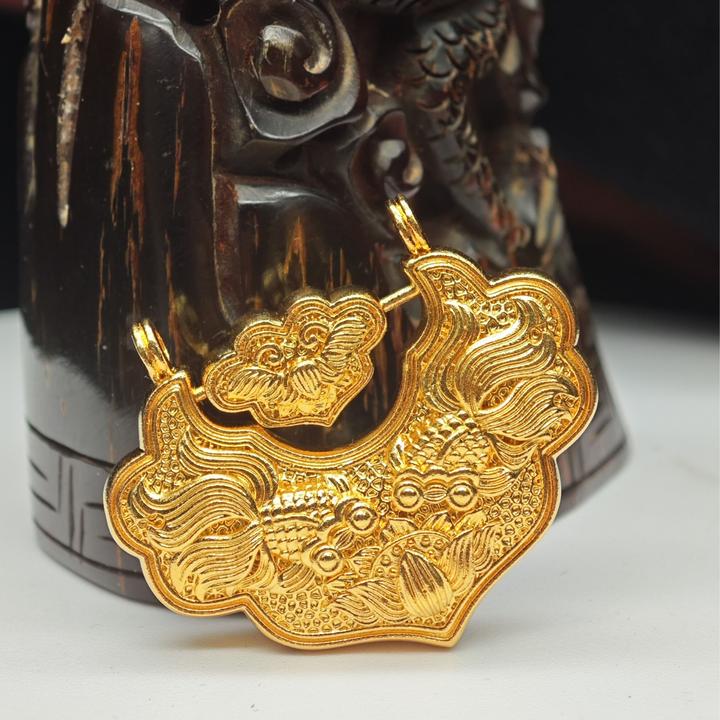 吊坠足银 【鋆德金】正品999.9足银 手镯包金工艺 挂坠吊坠