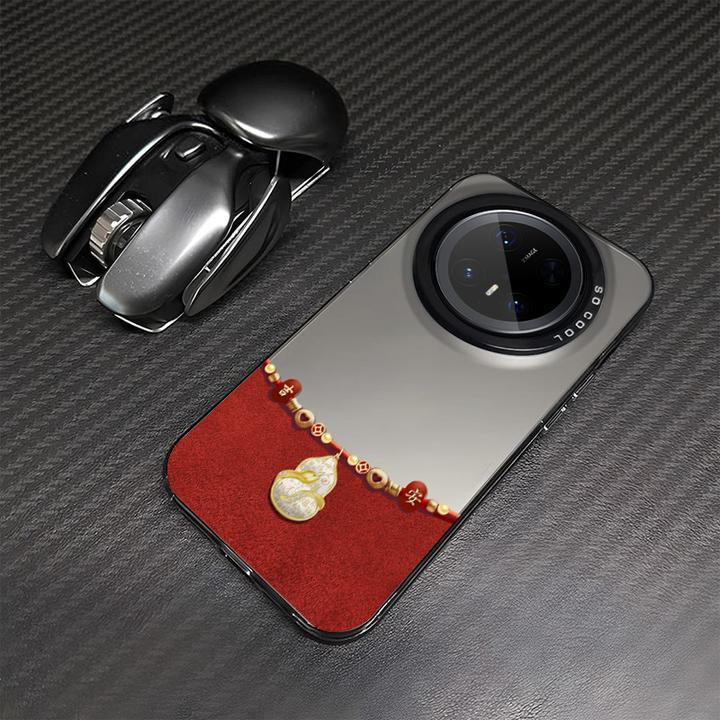 红底小金蛇适用VIVOX200手机壳X200Promini创意X100S个性防摔外壳