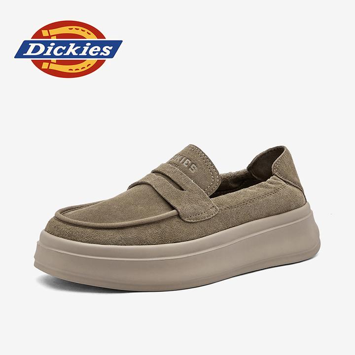 Dickies2025冬季新款老钱风男鞋乐福鞋英伦百搭软底休闲皮鞋男
