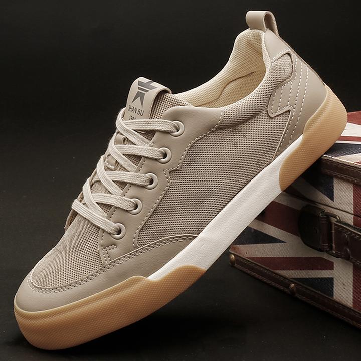 25612男鞋夏季新款网鞋旅游鞋轻便板鞋韩版低帮透气布鞋男士