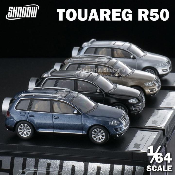 DCT1：64大众途锐R50备胎版仿真合金汽车模型摆件手办玩具越野车