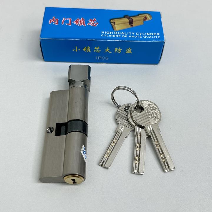 （拍1发20）室内门锁芯 锌包铜锁芯 小70锌包铜室内门锁芯