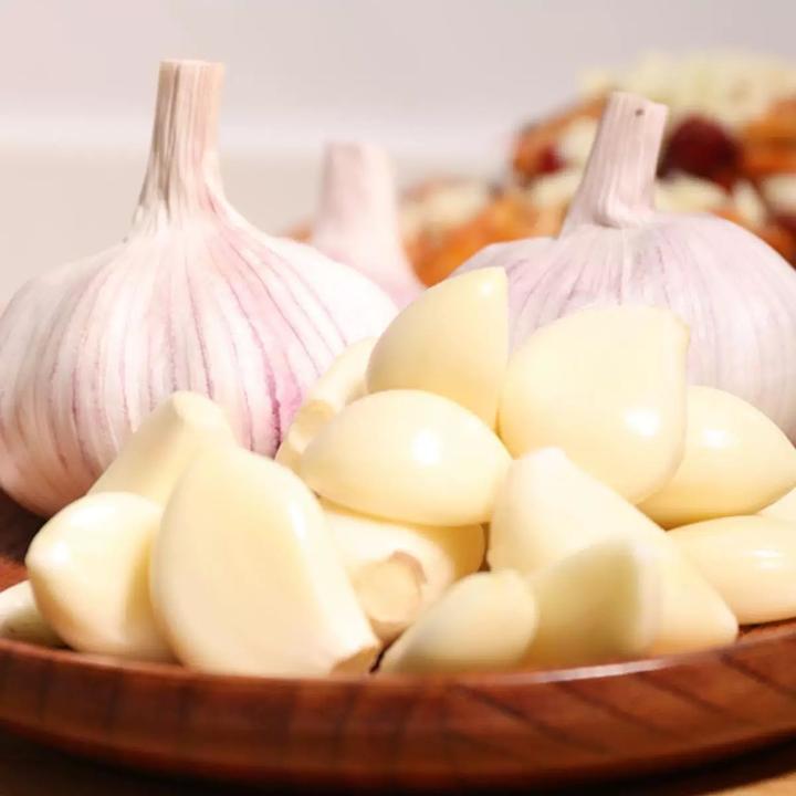 【于甄鲜选】2025年新蒜农家自种干蒜紫白皮蒜露天种植5-5.5斤装