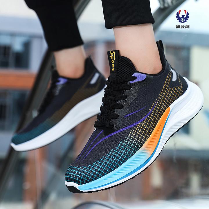 运动鞋男款运动鞋跑鞋男鞋跑步时尚百搭休闲运动鞋减震透气爆款