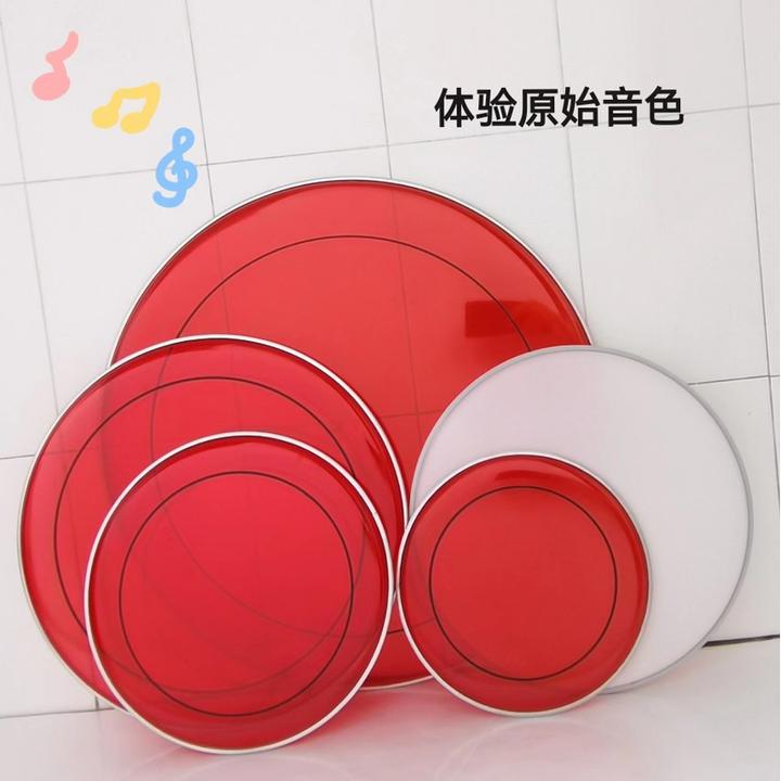 架子鼓爵士鼓军鼓鼓皮双层油皮沙皮
