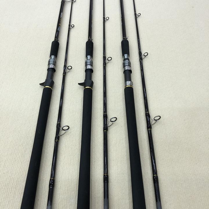 二代阿布鲨XXH雷强竿重雷路亚竿锚杆打黑超硬锚鱼一体握把鱼竿