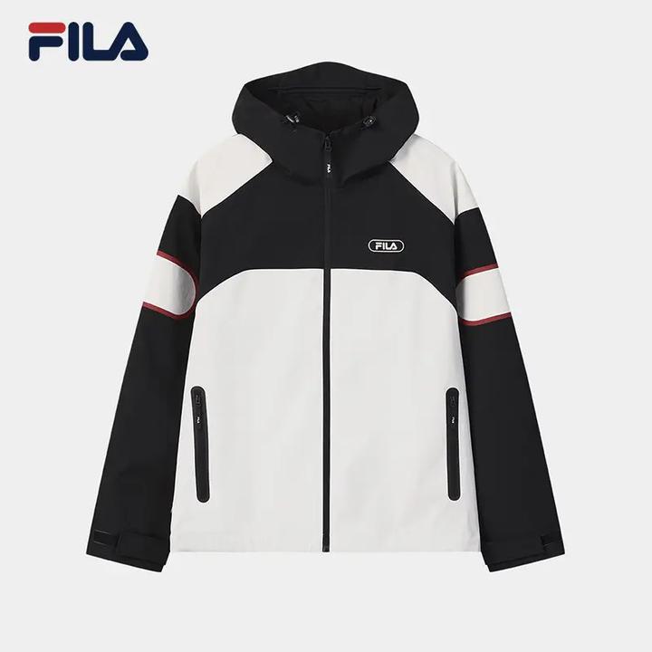 Fila/斐乐【易烊千玺同款】男女休闲连帽防风运动外套F11M549709F