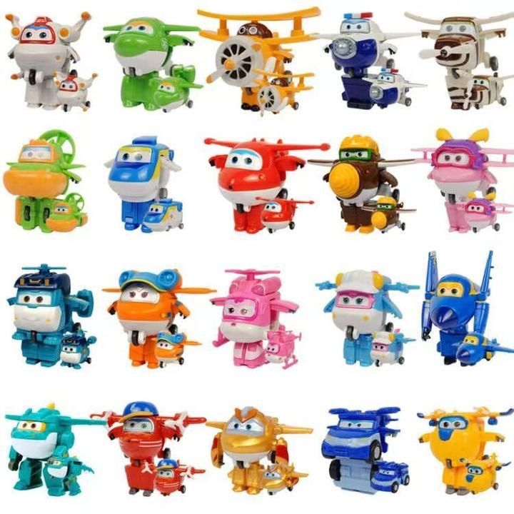 超级飞侠迷你三步变形机器人乐迪小爱玩具拆盒散装微瑕不介意拍