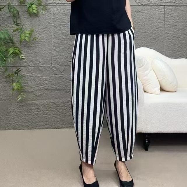 2025新款时尚休闲显瘦百搭宽松潮流夏款薄款哈伦裤