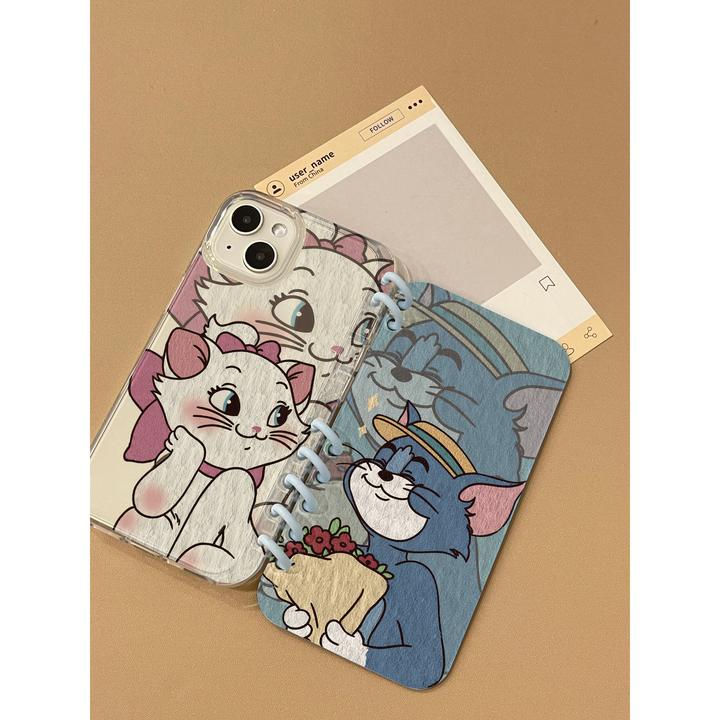 卖卖壳汤姆告白玛丽适用iPhone16/15/14苹果13书本翻盖手机壳12/1