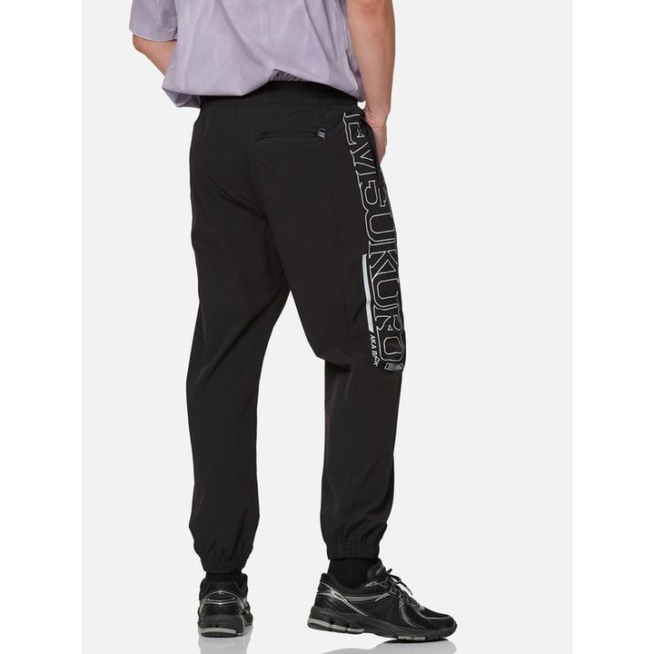 EVISU 春秋商标印花男士休闲运动卫裤束脚长裤子2ESGNM2JO195STNS