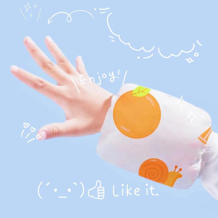 （独立包装30双）防油防水袖套防污常规防脏一次性儿童宝宝便携袖套