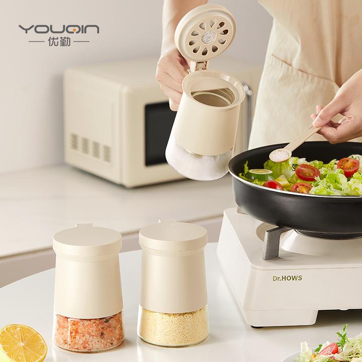 调料罐套组合套装调料盒轻奢厨房家用盐罐调味瓶罐调料收纳盒防潮