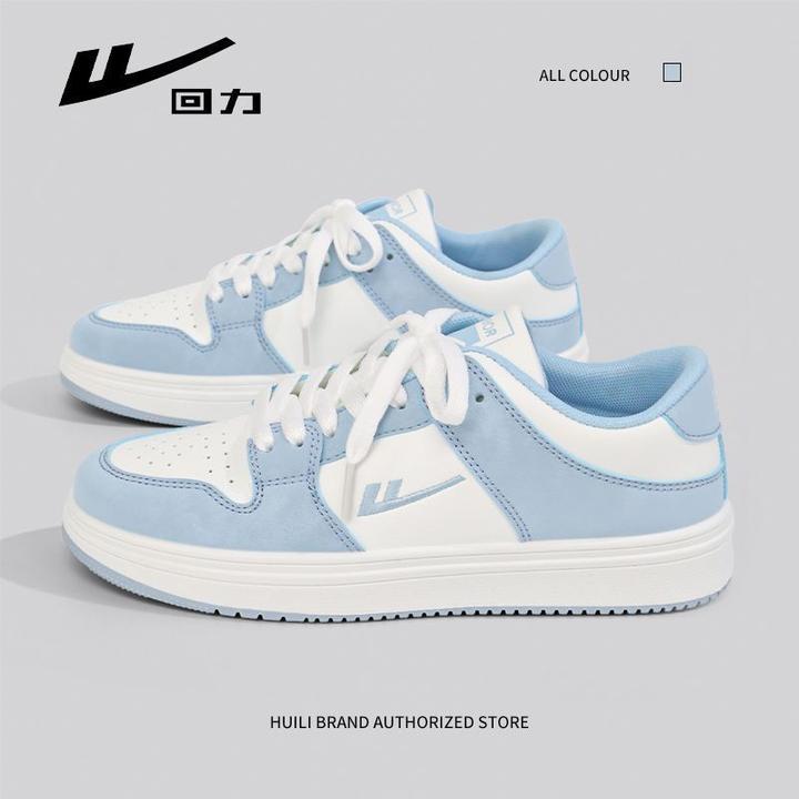 回力男鞋情侣款小白鞋厚底爆款百搭学生小众ins潮鞋休闲运动板鞋