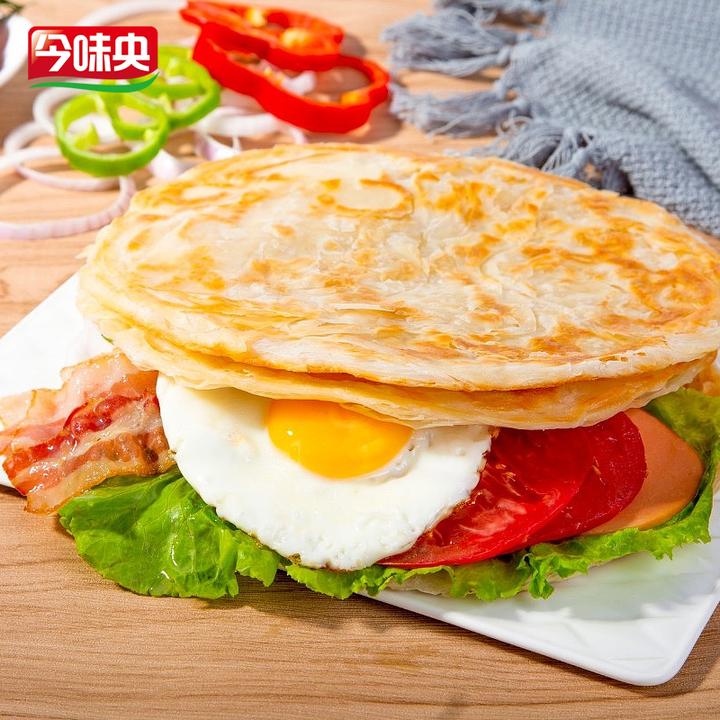 今味央儿童手抓饼60g*20片营养健康早餐原味软糯手抓饼冷冻保存