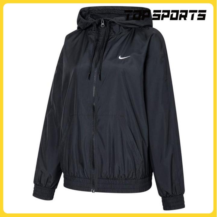 NIKE耐克女子AS W NSW ESSNTL UV WVN JKT HD梭织外套FV6299-010