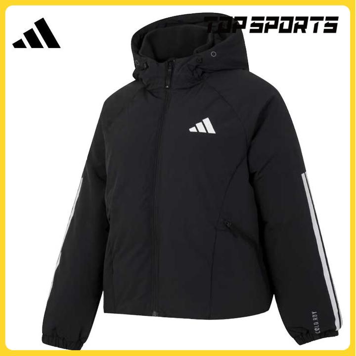 adidas阿迪达斯女子W PUFFY DOWN J舒适百搭好羽绒服JG3866