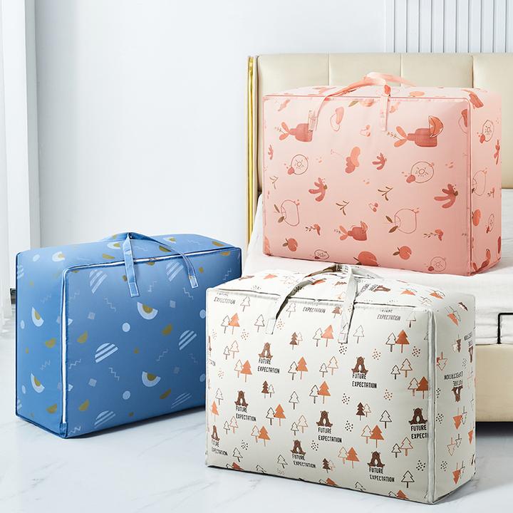 喜家家超大号被子收纳袋大容量搬家整理耐用防水防潮家用储物袋