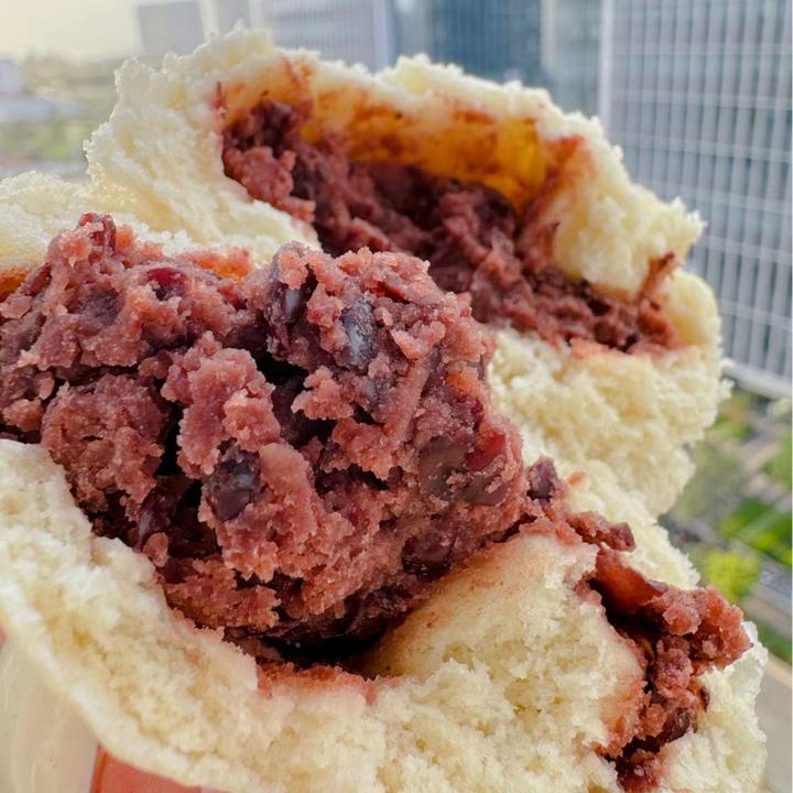 红豆沙包馒头食用不腻豆沙味道特别正手工制作600g/袋