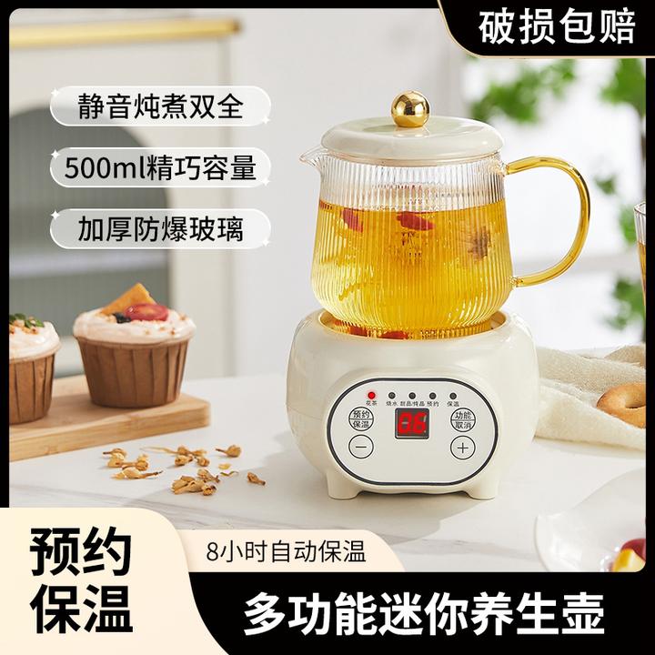 迷你养生壶小型办公室养生杯烧水壶mini小型一人电炖杯单人煮茶壶