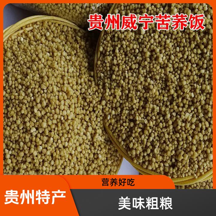 威宁苦荞饭批发贵州特产优质粗粮杂粮营养健康主食荞麦