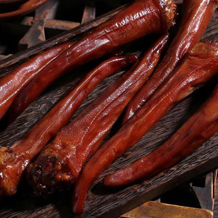 【高端腊货】四川柴火烟熏腊猪尾巴柏树枝腌肉熏腊肉农家腊味下酒菜