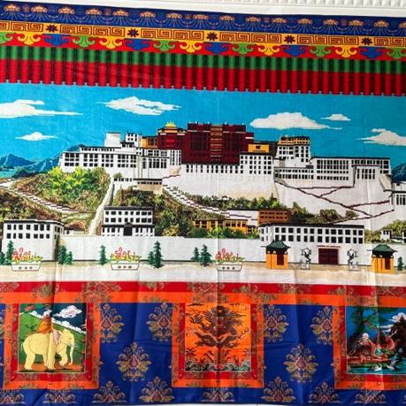 布达拉宫新图片挂布