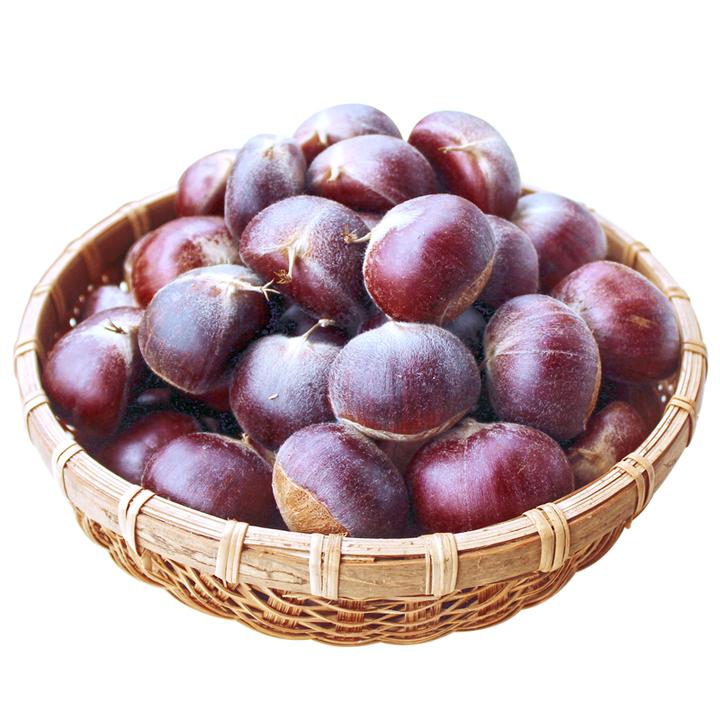 2025年罗田板栗 新鲜 红壳板栗生吃栗子花壳板栗5/3斤