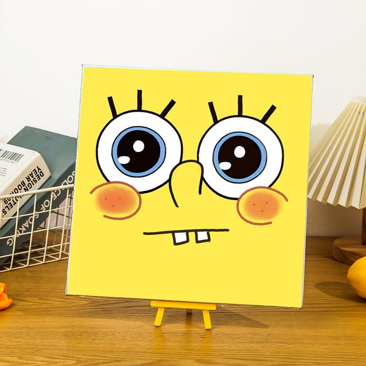 卡通图案亮钻手工贴钻绣钻石画卧室DIY生日礼物