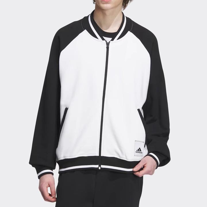 正品Adidas阿迪达斯春秋情侣款时尚百搭立领保暖棒球服外套IT6399