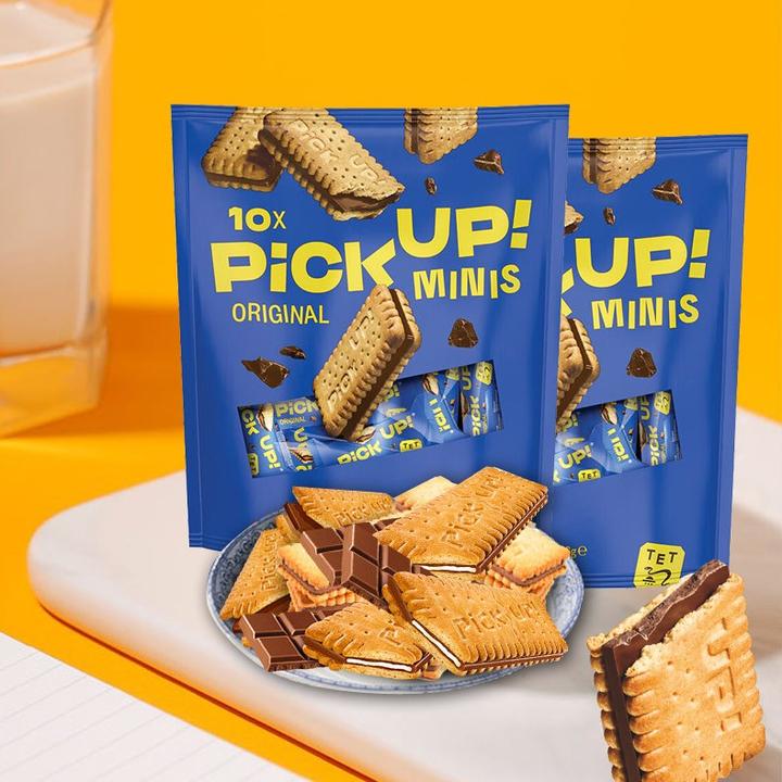 Bahlsen/百乐顺德国进口迷你巧克力夹心饼干106g浓郁