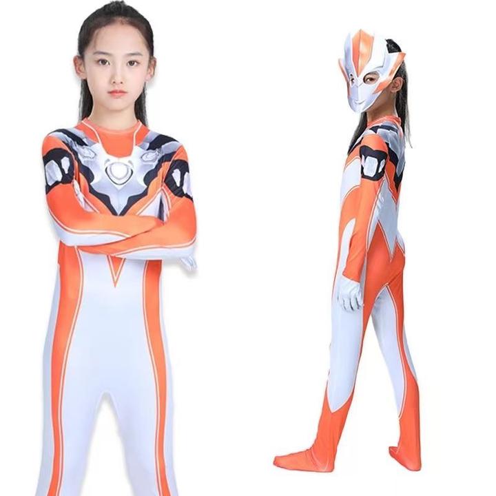 cosplay儿童节格丽乔奥特曼衣服女童套装二次元儿童连体衣六一节