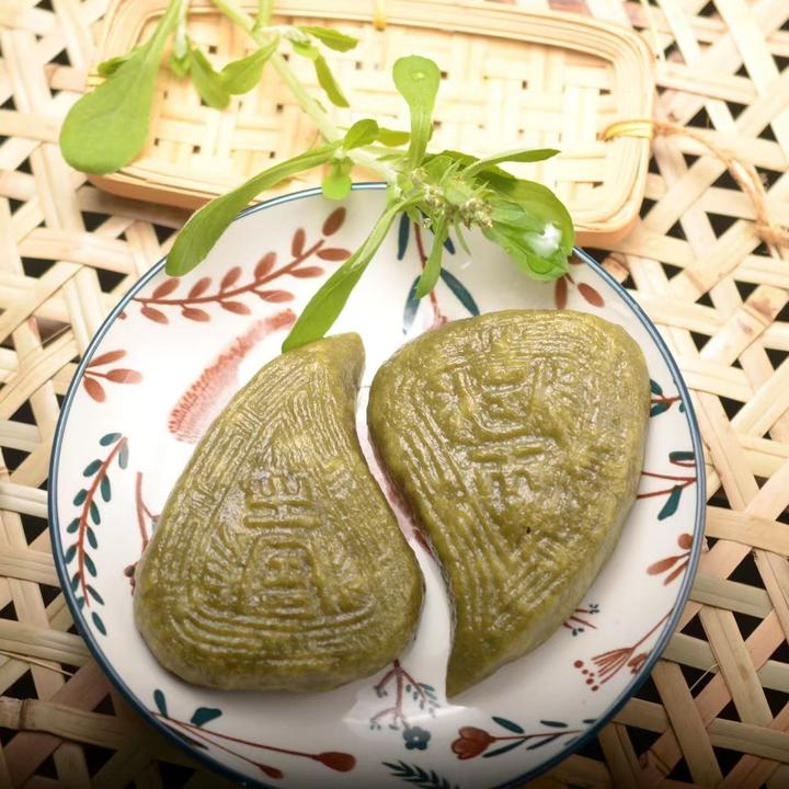 潮汕鼠粬芝麻花生甜绿豆沙粿