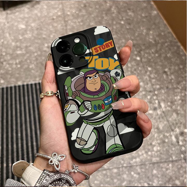 巴斯光年iphone15苹果手机壳14promax褶皱13P全包12/11软硅胶xins