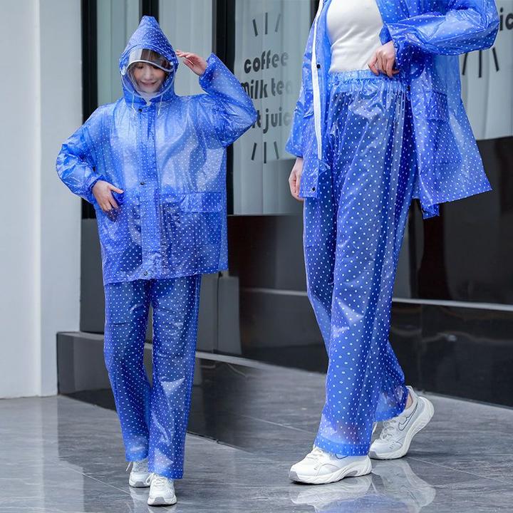 男女分体式雨衣雨裤套装加厚防暴雨干活采茶外卖电瓶车摩托车骑行