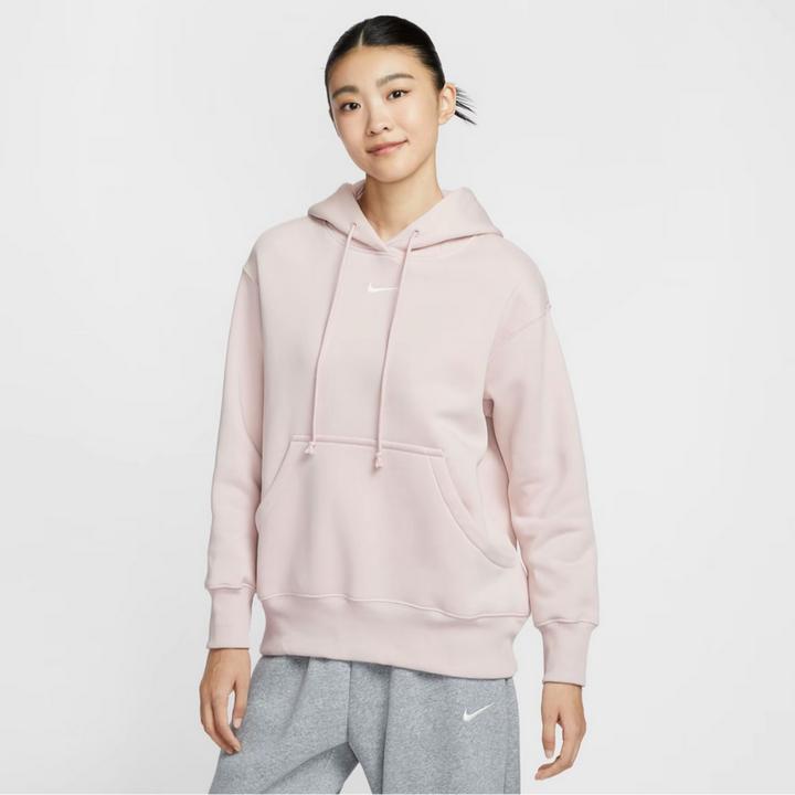 【滔搏联动】NIKE耐克双旦礼女子宽松套头连帽加薄绒卫衣DQ5861-667