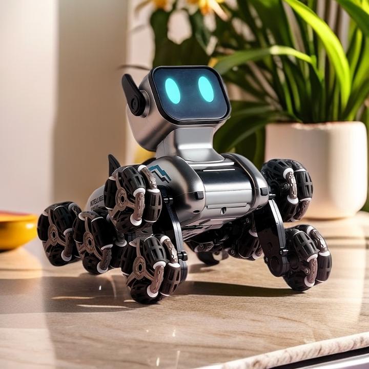 网红款电子宠物男孩子生日玩具男孩小朋友喜欢的智能AI遥控机器狗