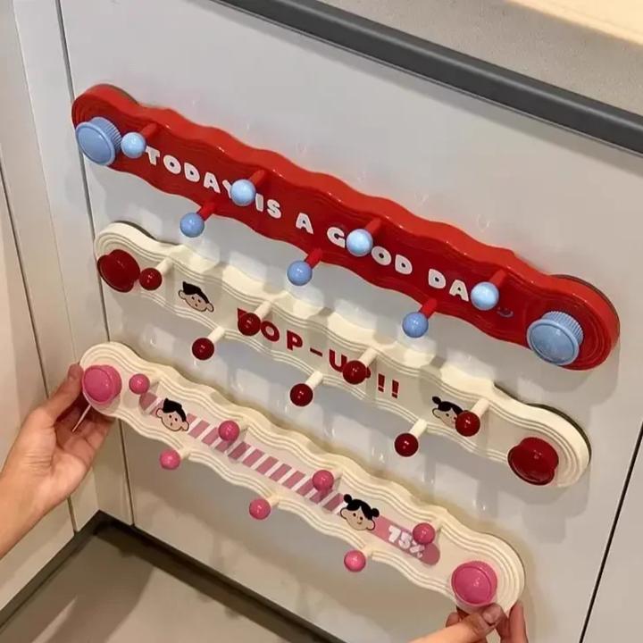 多巴胺旋转吸盘联排挂钩强力承重免打孔玄关卫生间卧室门衣物挂架