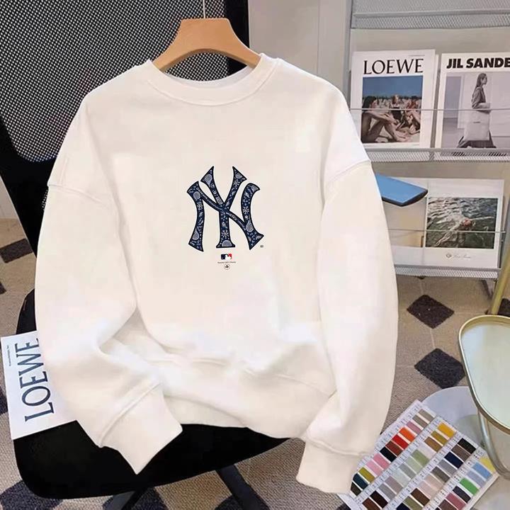 DeweLvum匠心制作！一眼就爱上!美式复古重磅休闲宽松圆领卫衣男潮