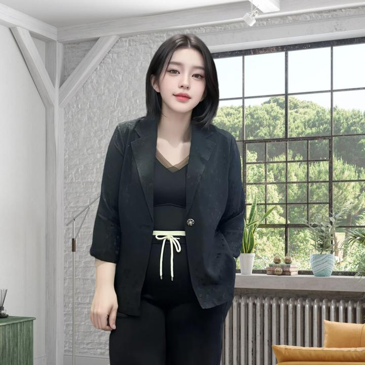 韩衣奇迹女士气质短款显瘦舒适时尚小西装外套简约百搭新款