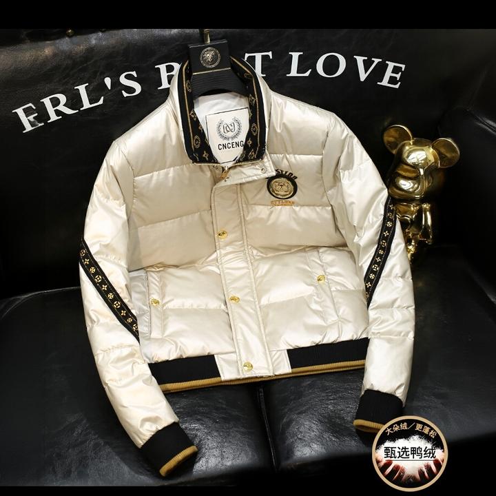 NENMIHONCHE/内米霍切刺绣重工艺90白鸭绒大码外套高端品质羽绒服