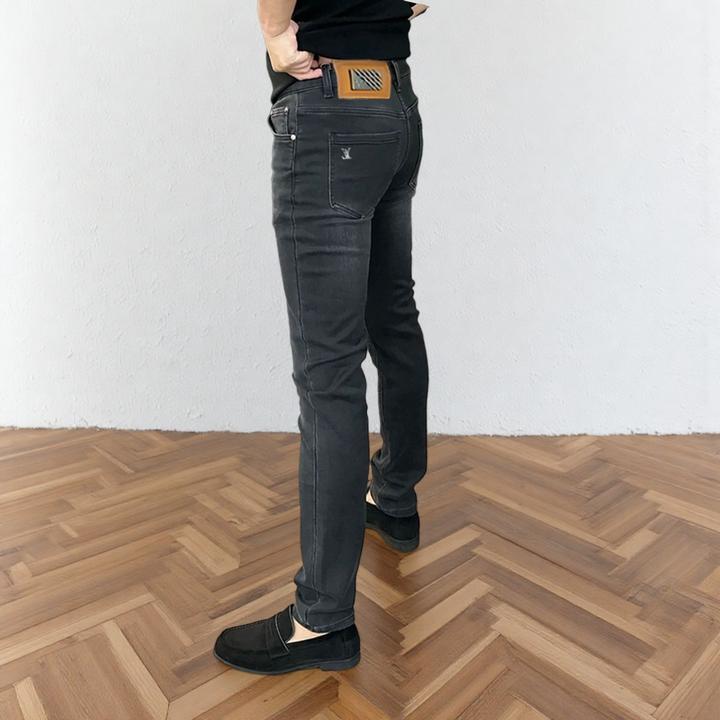 秋季男士宽松牛仔裤2025秋冬新款百搭修身休闲时尚潮流直筒裤春秋