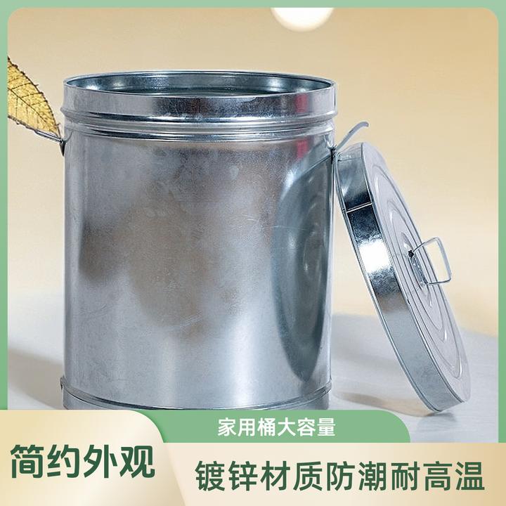 2025新款家用密封米桶铁皮防潮防虫储米缸面粉茶叶收纳桶大容量防