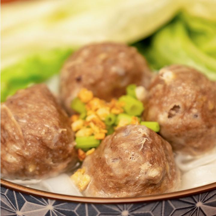 潮汕牛肉丸牛肉火锅烧烤汕头特产潮州牛筋丸子